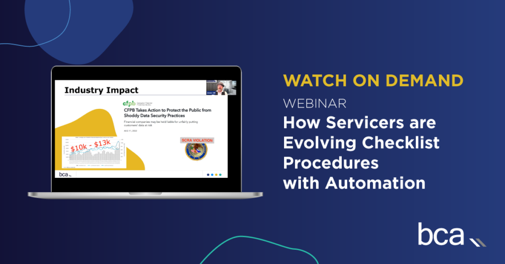 Jason Ahl hosts webinar on how servicers are evolving checklist procedures with automation