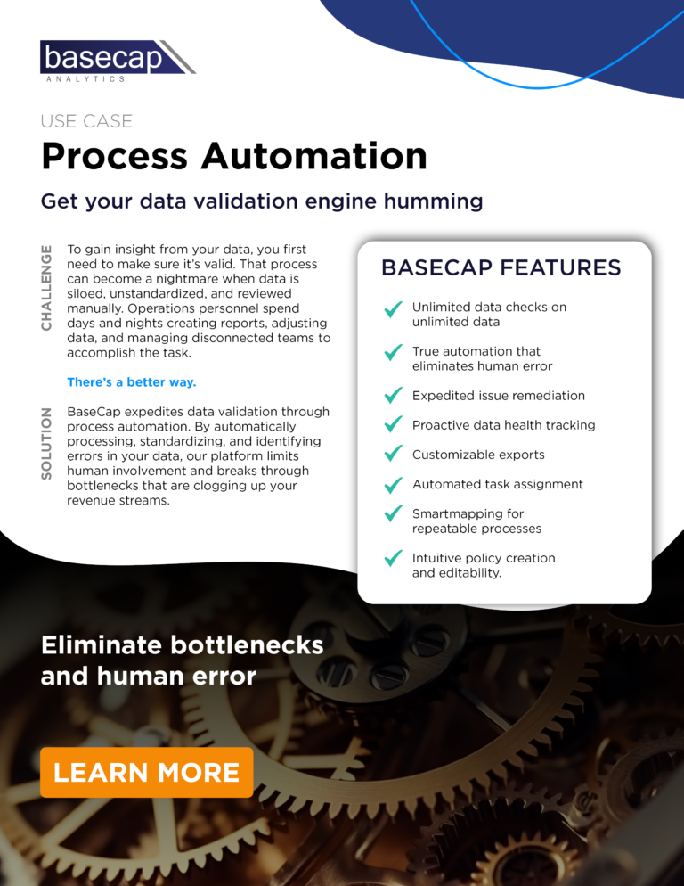 process automation solution sheet